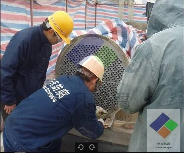 中石油廣西石化EFT施工現場