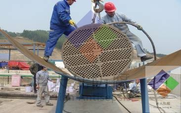 中石油廣西石化EFT施工現場