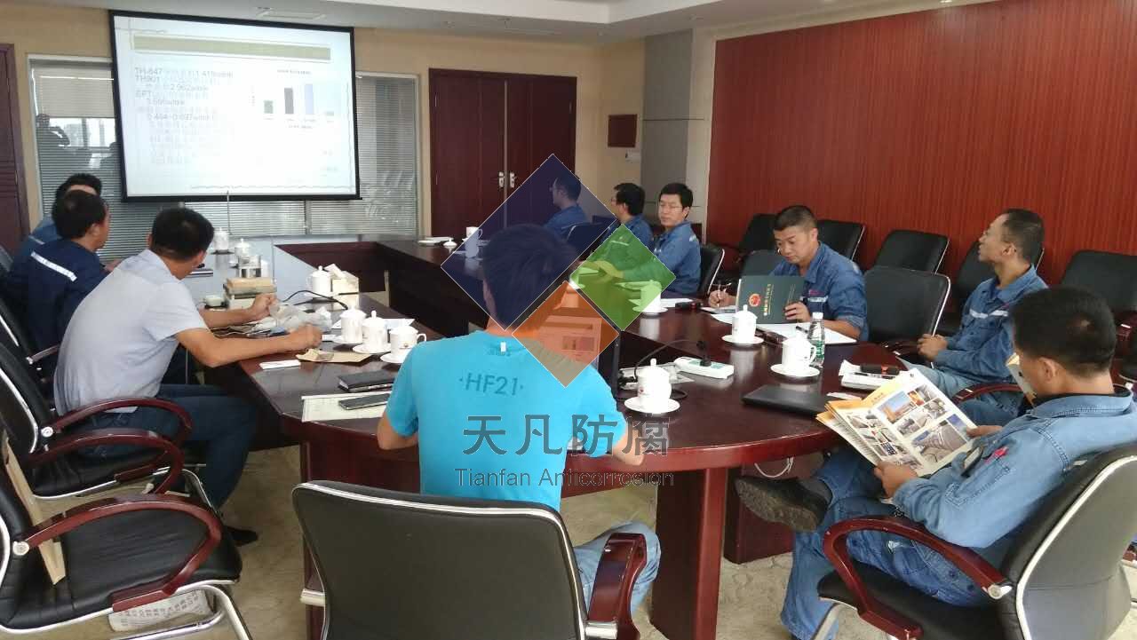 天凡公司完成和中石油四川石化換熱器EFT的技術交流