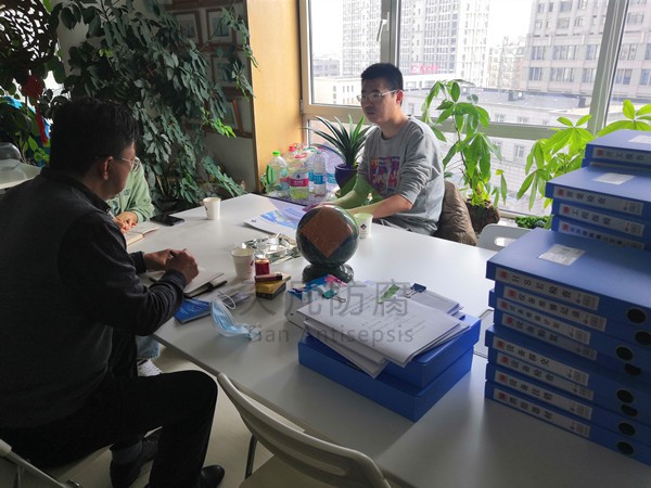 中山區科工信局領導走訪轄區內中小微企業